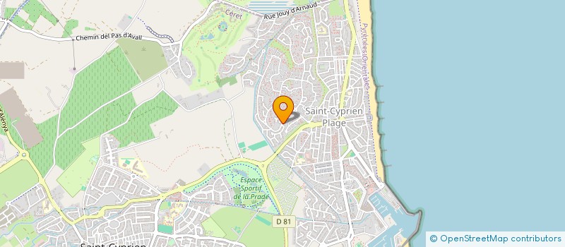 localisation de l'entreprise MONSIEUR DAMIEN LHEUREUX  SAINT-CYPRIEN