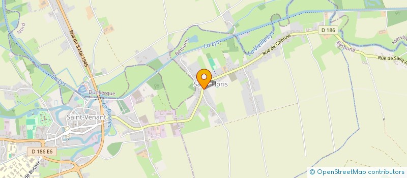 localisation de l'entreprise MONSIEUR DAMIEN LIBERT  SAINT-FLORIS