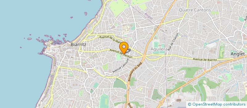 localisation de l'entreprise MONSIEUR DAMIEN LICCIONI à BIARRITZ