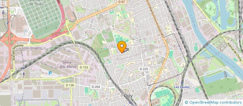 localisation de l'entreprise MONSIEUR DAMIEN LLUDMANNUDMANN LUDMANN  THIAIS