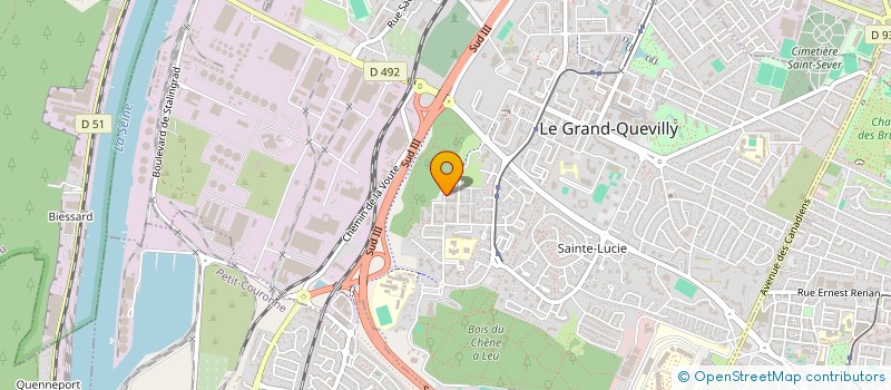 localisation de l'entreprise MONSIEUR DAMIEN LOCH à GRAND QUEVILLY (LE)