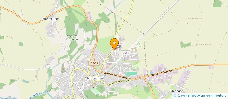 localisation de l'entreprise MONSIEUR DAMIEN LOCRAY  TREVIERES