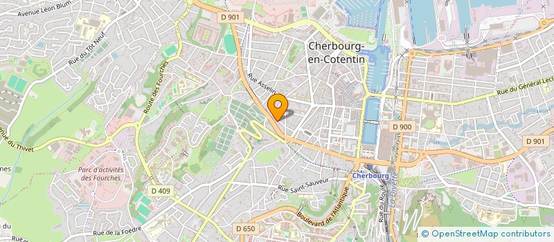 localisation de l'entreprise MONSIEUR DAMIEN LOISEL  CHERBOURG-EN-COTENTIN