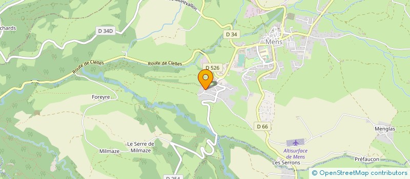localisation de l'entreprise MONSIEUR DAMIEN LONGO à MENS