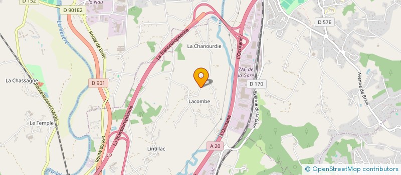 localisation de l'entreprise MONSIEUR DAMIEN LONGUEVILLE  LE PESCHER