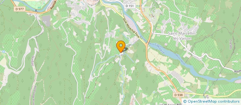 localisation de l'entreprise MONSIEUR DAMIEN LOPEZ  VAISON-LA-ROMAINE