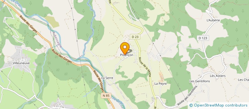 localisation de l'entreprise MONSIEUR DAMIEN LORAILLERE à SAINT-BONNET-EN-CHAMPSAUR