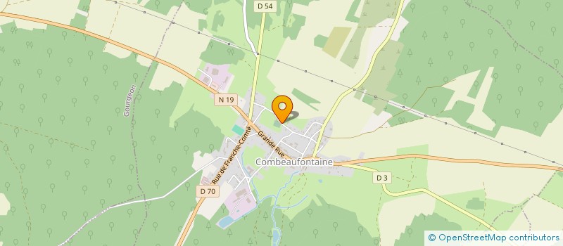 localisation de l'entreprise MONSIEUR DAMIEN LOUCHE  COMBEAUFONTAINE