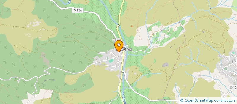 localisation de l'entreprise MONSIEUR DAMIEN LOURENCO  CABRIERES