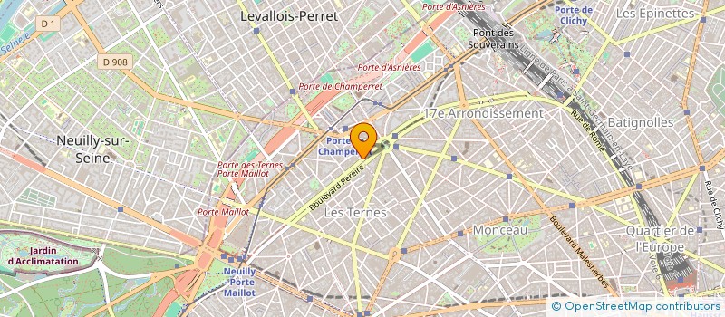 localisation de l'entreprise MONSIEUR DAMIEN LOURENCO  PARIS