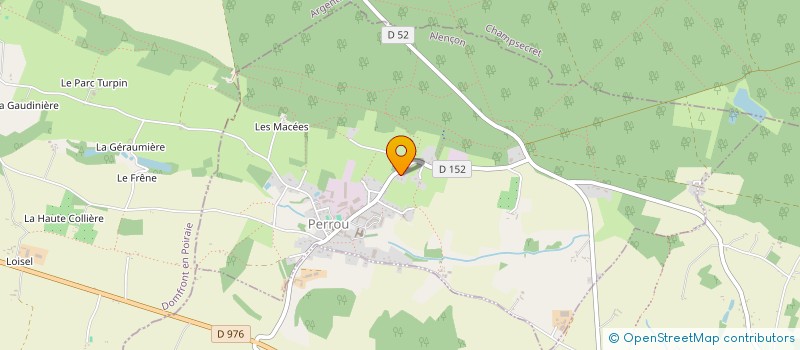 localisation de l'entreprise MONSIEUR DAMIEN LOUVEL à CHAMPSECRET