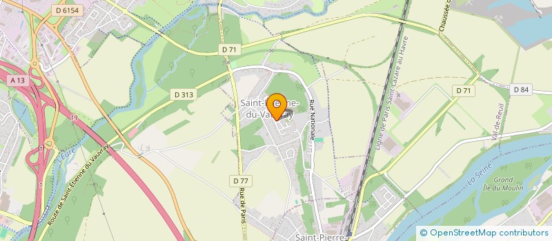 localisation de l'entreprise MONSIEUR DAMIEN LUCAS  SAINT-ETIENNE-DU-VAUVRAY