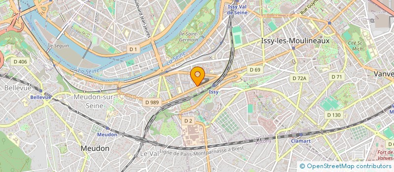 localisation de l'entreprise MONSIEUR DAMIEN LUCE à ISSY-LES-MOULINEAUX