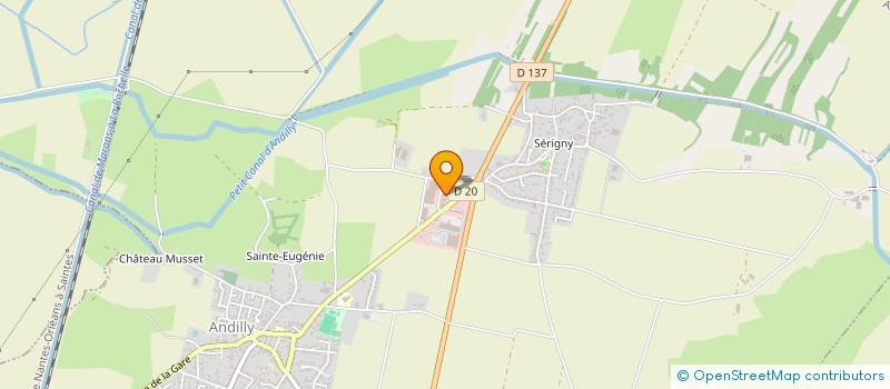 localisation de l'entreprise MONSIEUR DAMIEN MAILLET  ANDILLY