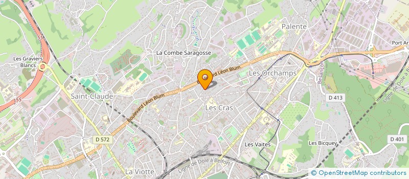 localisation de l'entreprise MONSIEUR DAMIEN MAILLY à BESANCON
