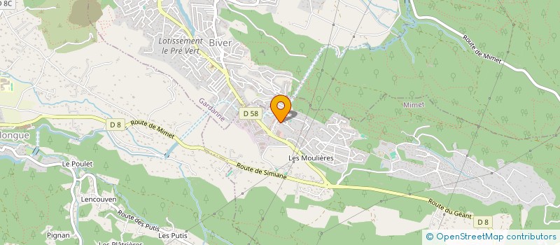 localisation de l'entreprise MONSIEUR DAMIEN MANCINI  MIMET