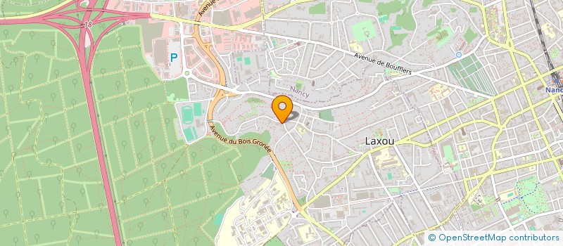 localisation de l'entreprise MONSIEUR DAMIEN MANDRY  LAXOU