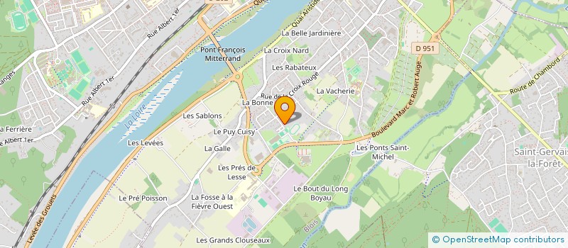localisation de l'entreprise MONSIEUR DAMIEN MARCHADIER à BLOIS