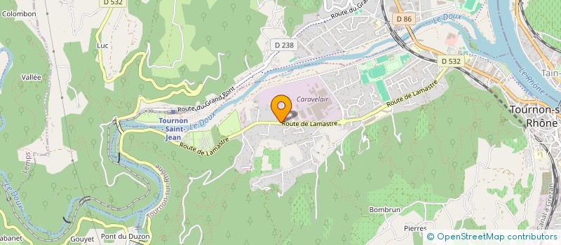 localisation de l'entreprise MONSIEUR DAMIEN MARION à TOURNON-SUR-RHONE