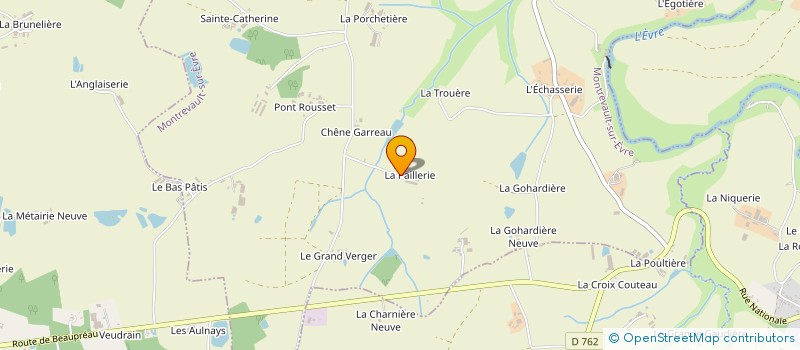 localisation de l'entreprise MONSIEUR DAMIEN MARSAULT à MONTREVAULT-SUR-EVRE