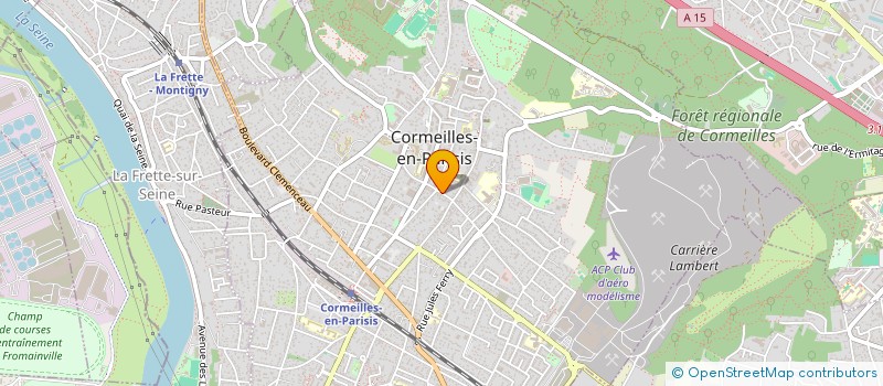 localisation de l'entreprise MONSIEUR DAMIEN MARTIN à CORMEILLES-EN-PARISIS