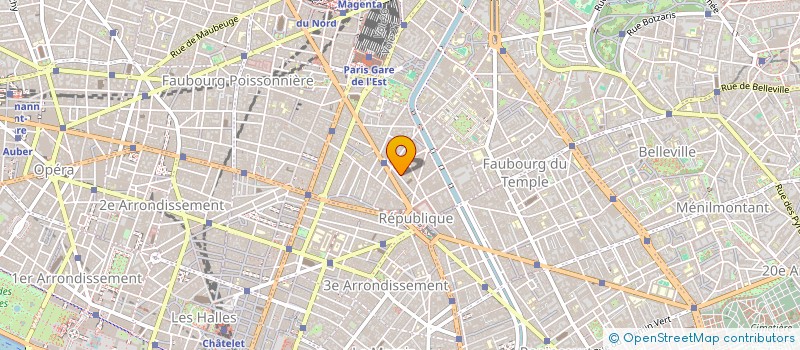 localisation de l'entreprise MONSIEUR DAMIEN MARTINET  PARIS