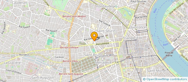 localisation de l'entreprise MONSIEUR DAMIEN MARTINEZ à BORDEAUX
