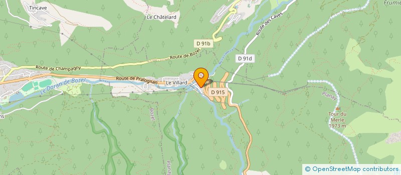 localisation de l'entreprise MONSIEUR DAMIEN MARTINEZ  PLANAY