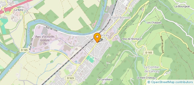 localisation de l'entreprise MONSIEUR DAMIEN MARTINOTTI à VILLARD-BONNOT