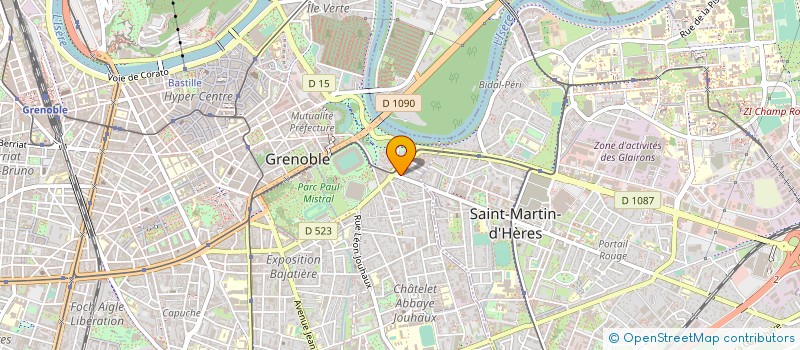 localisation de l'entreprise MONSIEUR DAMIEN MATTENET  GRENOBLE