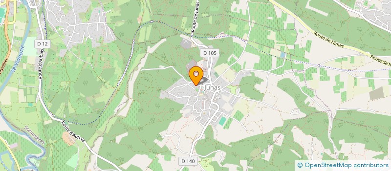 localisation de l'entreprise MONSIEUR DAMIEN MAUREL  JUNAS