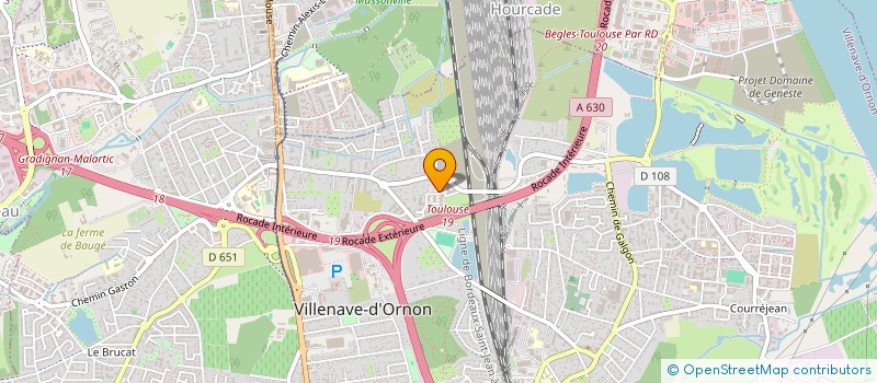 localisation de l'entreprise MONSIEUR DAMIEN MAURY à VILLENAVE-D'ORNON