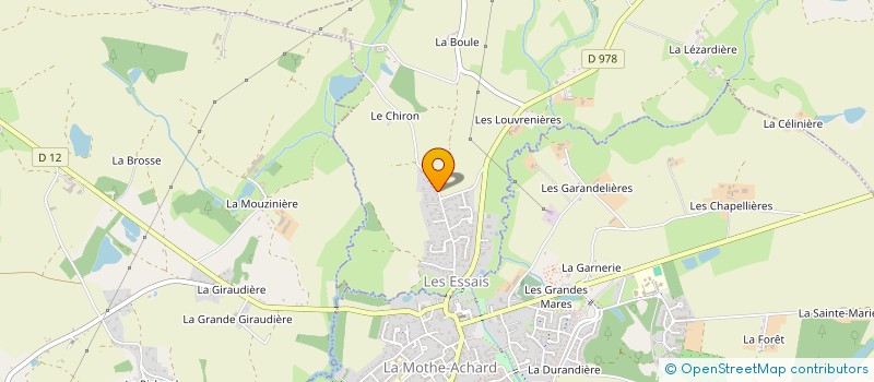 localisation de l'entreprise MONSIEUR DAMIEN MAUXION  MAZE-MILON