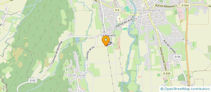 localisation de l'entreprise MONSIEUR DAMIEN MAZZUCATO  SAINT-LEZER