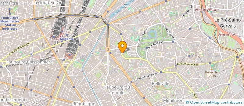 localisation de l'entreprise MONSIEUR DAMIEN MEGNOUX  PARIS