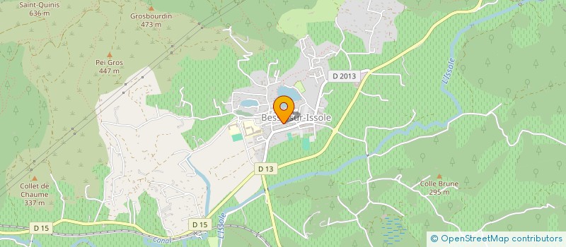 localisation de l'entreprise MONSIEUR DAMIEN MEJEAN  BESSE-SUR-ISSOLE