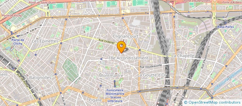 localisation de l'entreprise MONSIEUR DAMIEN MERCIER  PARIS