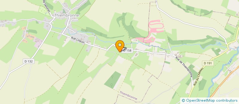 localisation de l'entreprise MONSIEUR DAMIEN MERLOT  THIEMBRONNE