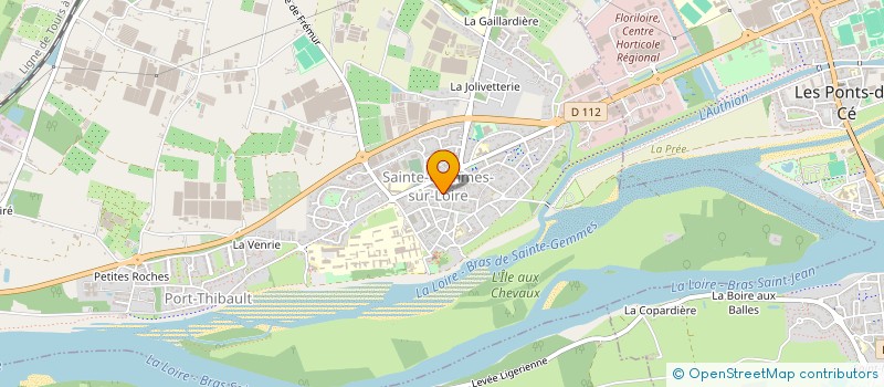 localisation de l'entreprise MONSIEUR DAMIEN METAYER à SAINTE-GEMMES-SUR-LOIRE