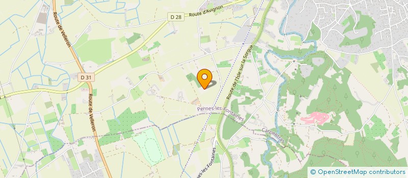 localisation de l'entreprise MONSIEUR DAMIEN MEUNIER  PERNES-LES-FONTAINES