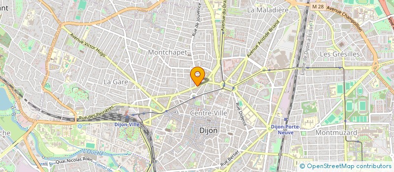 localisation de l'entreprise MONSIEUR DAMIEN MICHEL à DIJON