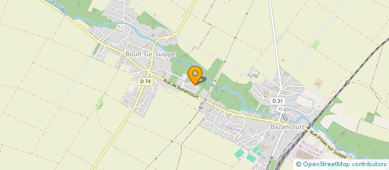 localisation de l'entreprise MONSIEUR DAMIEN MICKIEWICZ  BOULT-SUR-SUIPPE