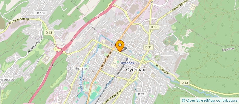 localisation de l'entreprise MONSIEUR DAMIEN MILLET à OYONNAX
