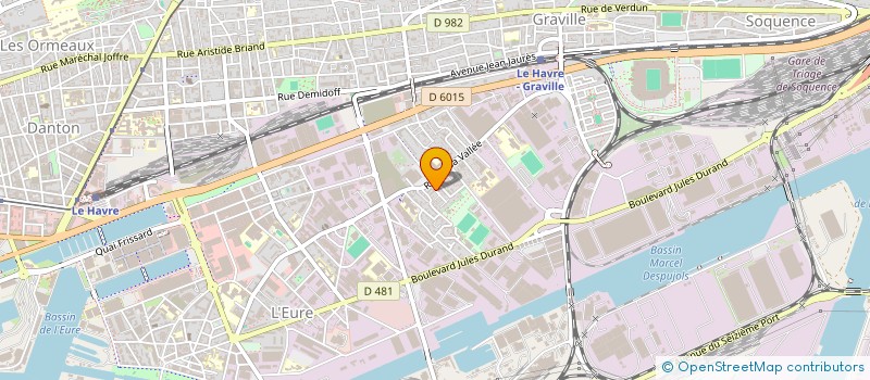 localisation de l'entreprise MONSIEUR DAMIEN MOHAMED à LE HAVRE