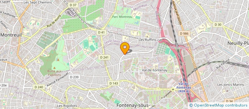 localisation de l'entreprise MONSIEUR DAMIEN MOITIE à FONTENAY-SOUS-BOIS