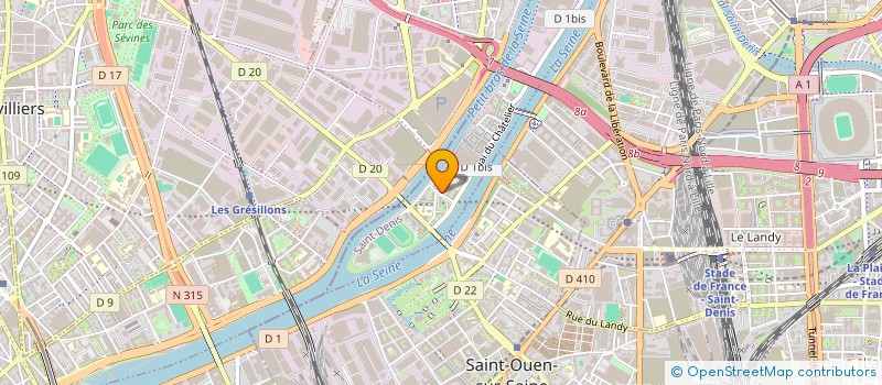 localisation de l'entreprise MONSIEUR DAMIEN MONEL  L'ILE-SAINT-DENIS