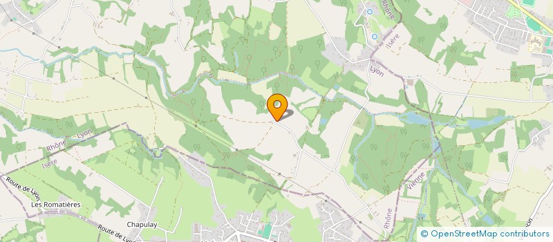 localisation de l'entreprise MONSIEUR DAMIEN MONTAGNE  SAINT-PIERRE-DE-CHANDIEU