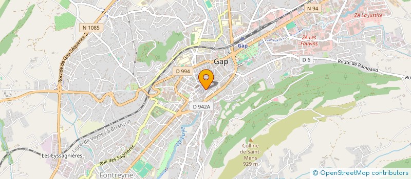 localisation de l'entreprise MONSIEUR DAMIEN MORAND  GAP