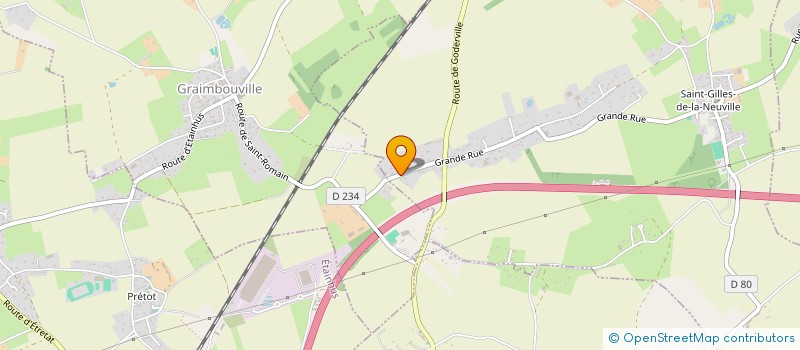 localisation de l'entreprise MONSIEUR DAMIEN MORAND  SAINT-GILLES-DE-LA-NEUVILLE