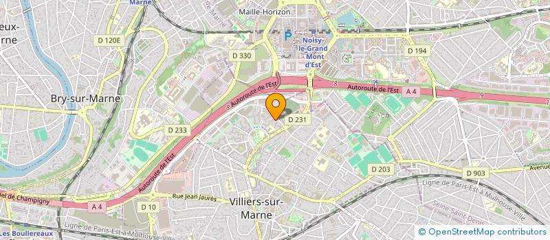 localisation de l'entreprise MONSIEUR DAMIEN MORDIN  VILLIERS-SUR-MARNE